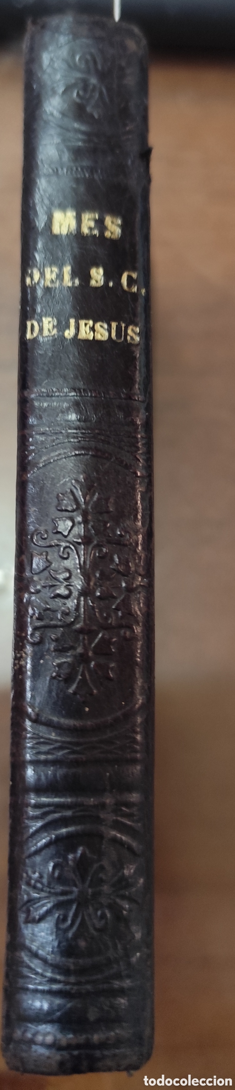 Libri di seconda mano: MES EN HONOR DEL SAGRADO CORAZON DE JESUS PRECES Y MEDITACIONES QUE DURANTE LA SANTA MISA. A&ntilde;o 1895