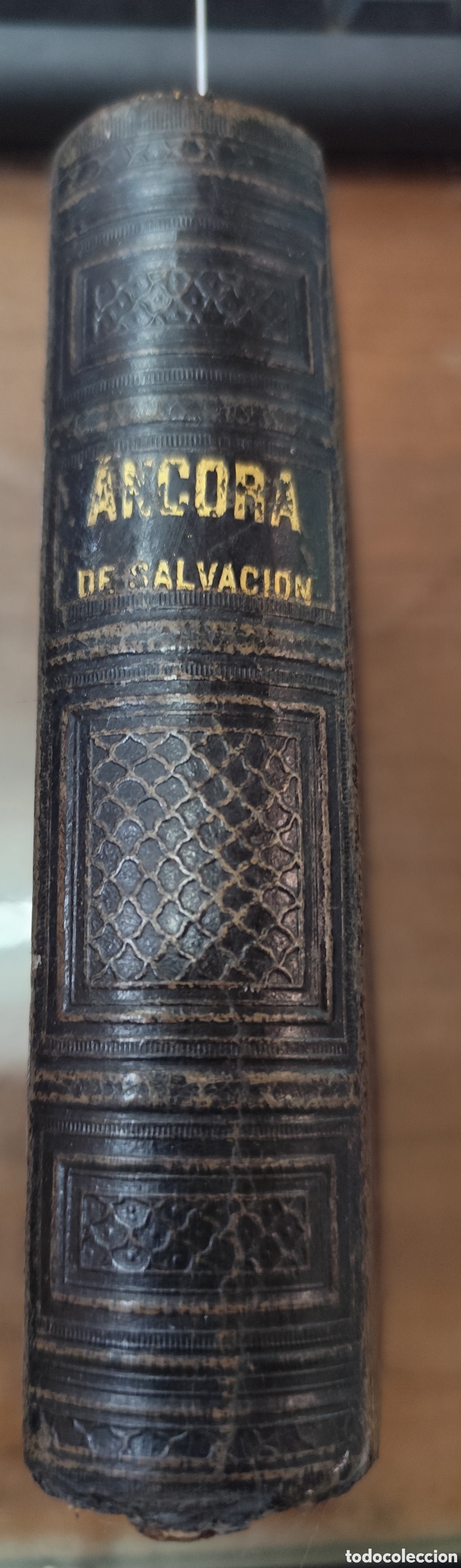 Libri di seconda mano: ANCORA DE SALVACION O DEVOCIONARIO. A&ntilde;o 1865 - MACH,Jos&eacute;