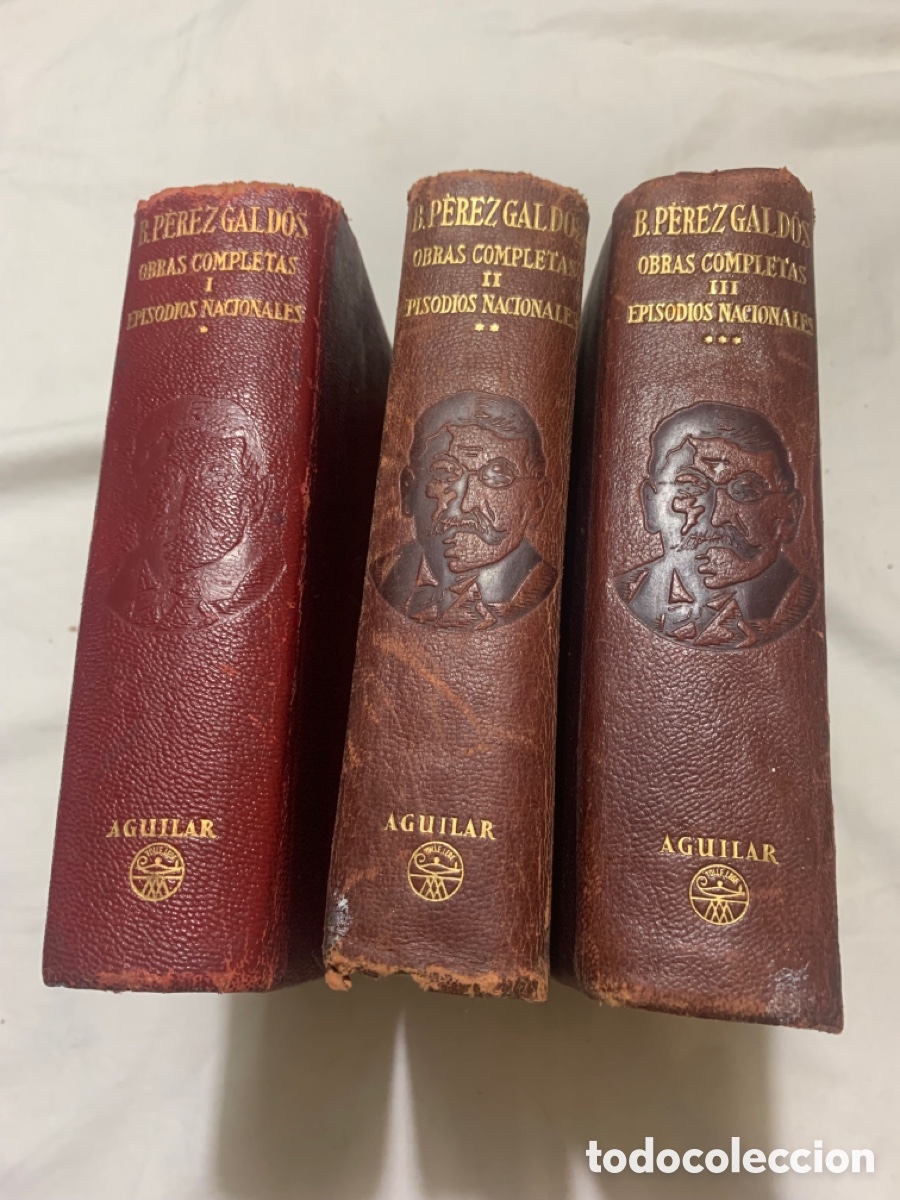 B&uuml;cher: Episodios Nacionales Aguilar Tomos I, II y III