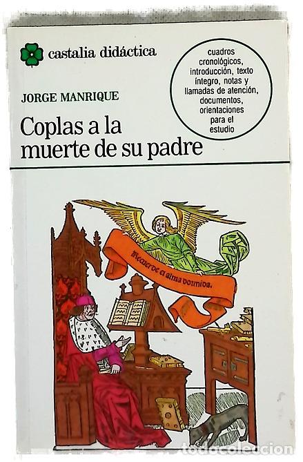 Libros: Coplas a la muerte de su padre