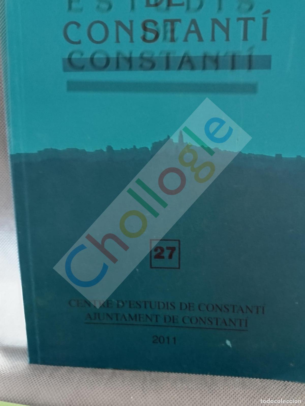 Libros: 5 libros Estudis de Constanti - Foto 2