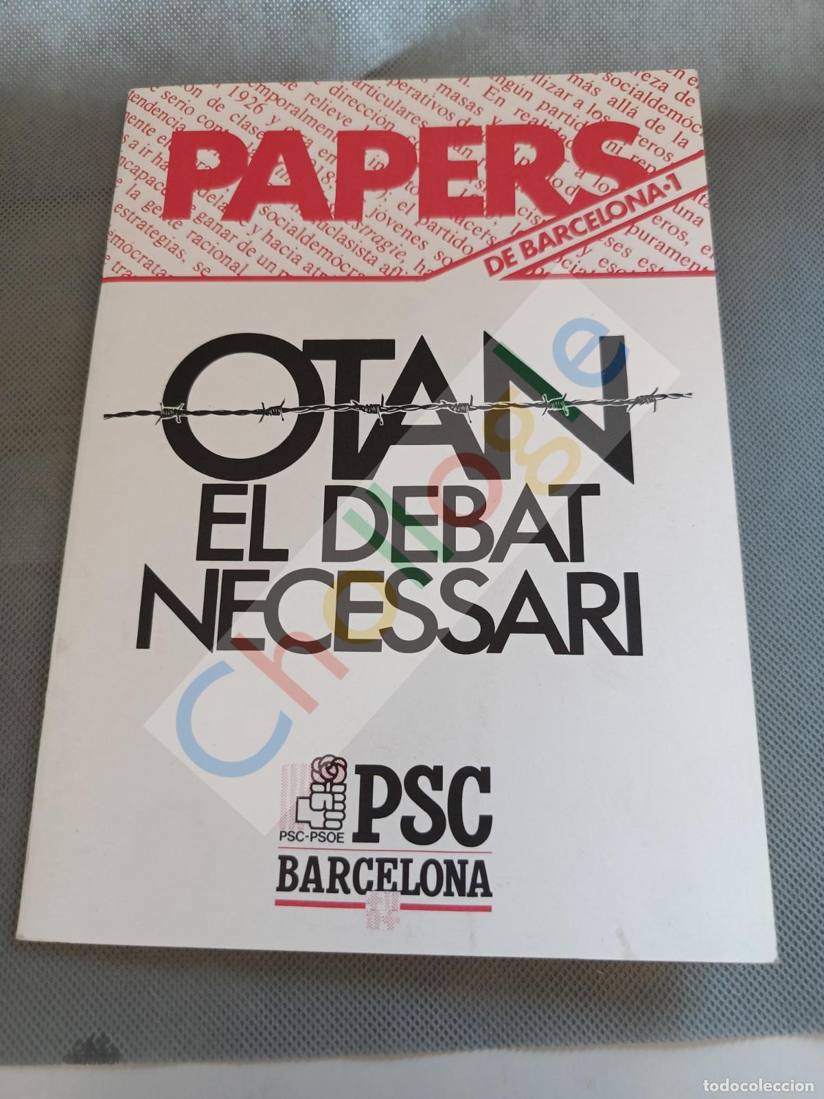 Libros: Otan el debat necessari PSC