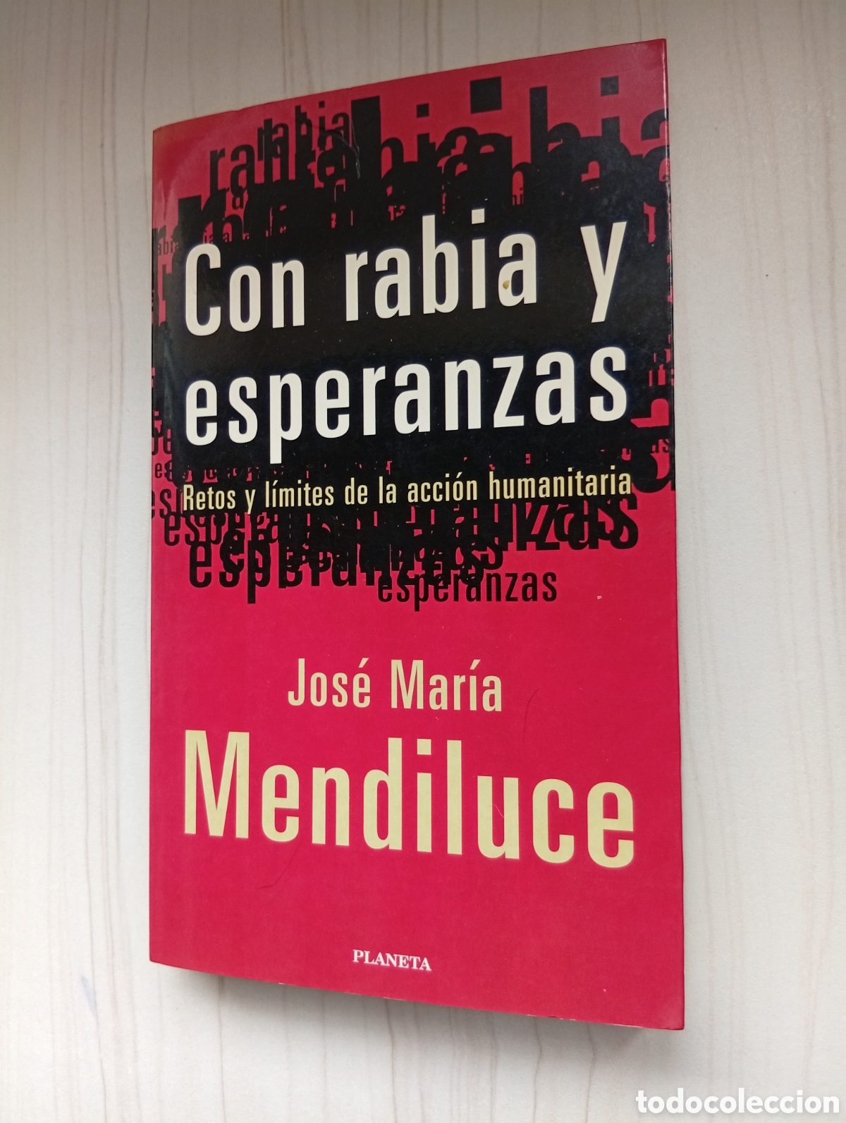Libros: CON RABIA Y ESPERANZAS - JOSE MARIA MENDILUCE - Foto 1