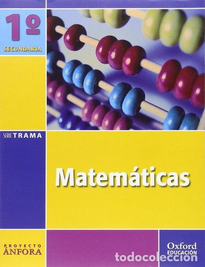 Libri di seconda mano: Matem&aacute;ticas 1&ordm; ESO &Aacute;nfora Trama- 9788467325898