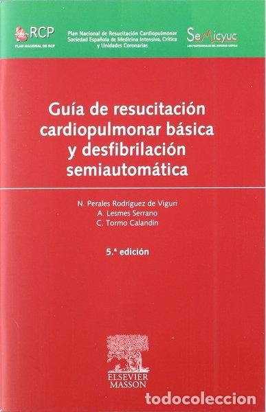 Livros em segunda m&atilde;o: Gu&iacute;a de resucitaci&oacute;n cardiopulmonar b&aacute;sica y desfibrilaci&oacute;n semiautom&aacute;tica- 9788445816837