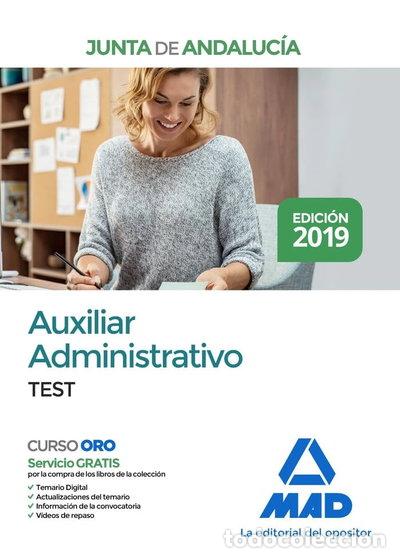 Libros: Auxiliar administrativo de la Junta de Andaluc&iacute;a. Test- 9788414231876