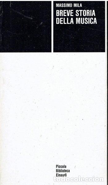 Libros: Breve storia della musica- 9788806224851