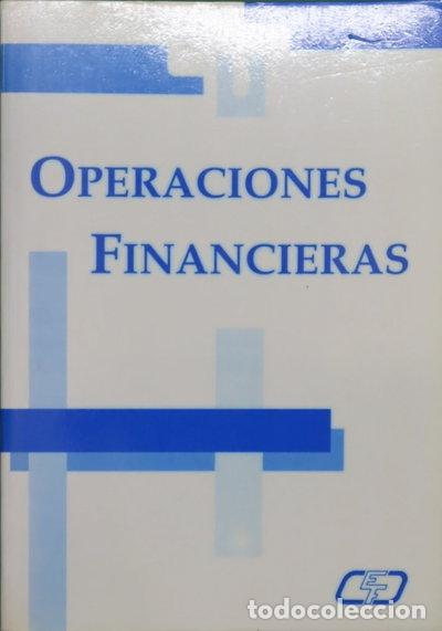 Libros: Operaciones financieras- 9788445403327