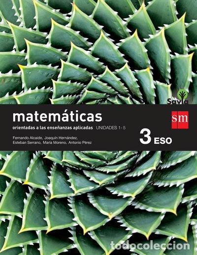 Libros: Matem&aacute;ticas orientadas a las ciencias aplicadas 3 ESO- 9788467583373