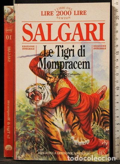 Libros: Le tigri di Mompracem- 9788879837392
