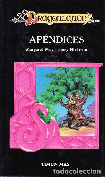Libros: Ap&eacute;ndices de Dragonlance- 9788477224938
