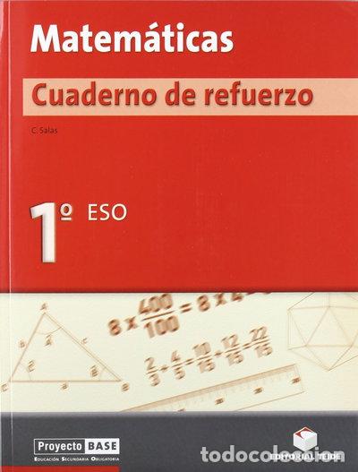 Libri di seconda mano: Matem&aacute;ticas. Cuaderno de refuerzo 1&ordm; BASE- 9788430749379
