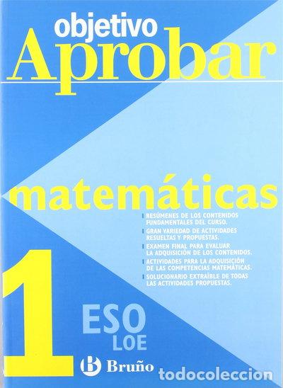 books: Objetivo aprobar Matem&aacute;ticas 1 ESO- 9788421660089