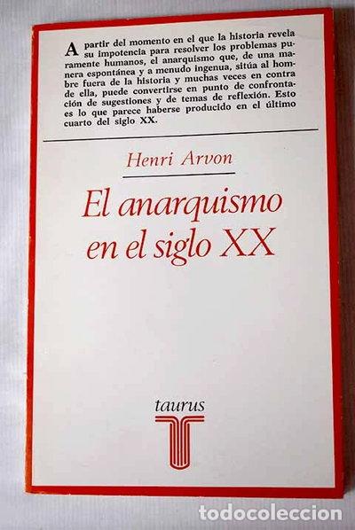 books: El anarquismo en el siglo XX- 9788430611805