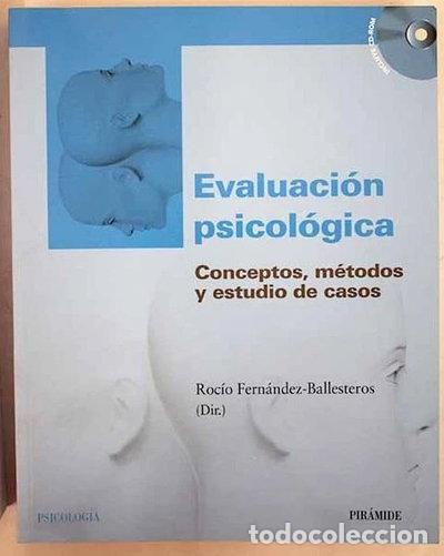 books: Evaluaci&oacute;n psicol&oacute;gica: Conceptos, m&eacute;todos y estudio de casos- 9788436818895