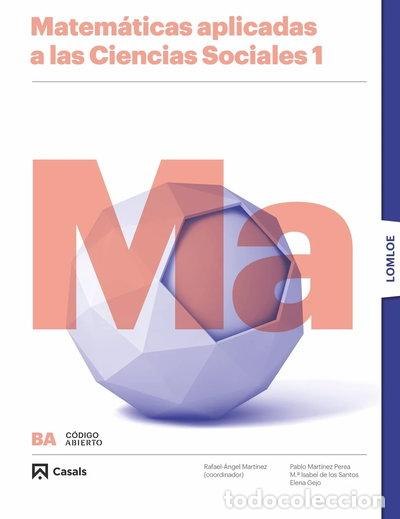 Livres: Matem&aacute;ticas 1 BA CCSS LOMLOE- 9788421874608