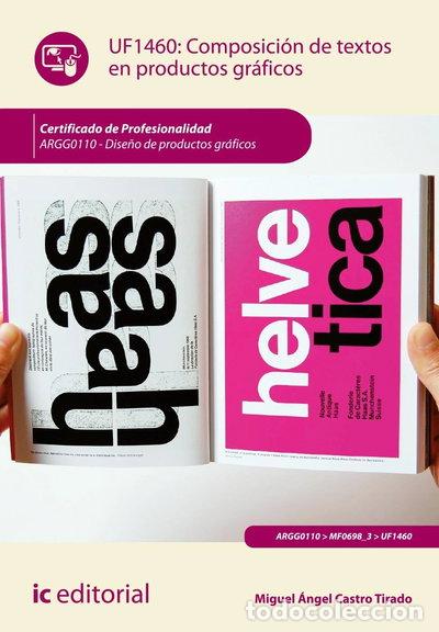 Libros: Composici&oacute;n de textos en productos gr&aacute;ficos- 9788411845823