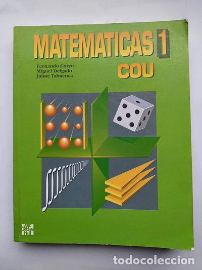 Libros: Matem&aacute;ticas 1 Cou- 9788476158449