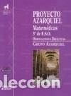 Libros: Proyecto Azarquiel de Matem&aacute;ticas 3.&ordm; E.S.O. (Profesor)- 9788479601942