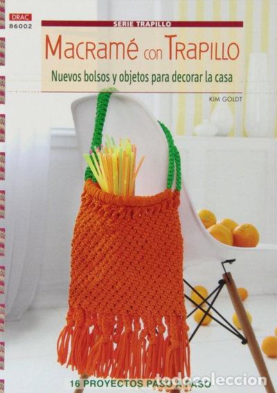 Libros: Macram&eacute; con trapillo- 9788498743517
