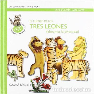 Libros: El cuento de los tres leones- 9788484125280