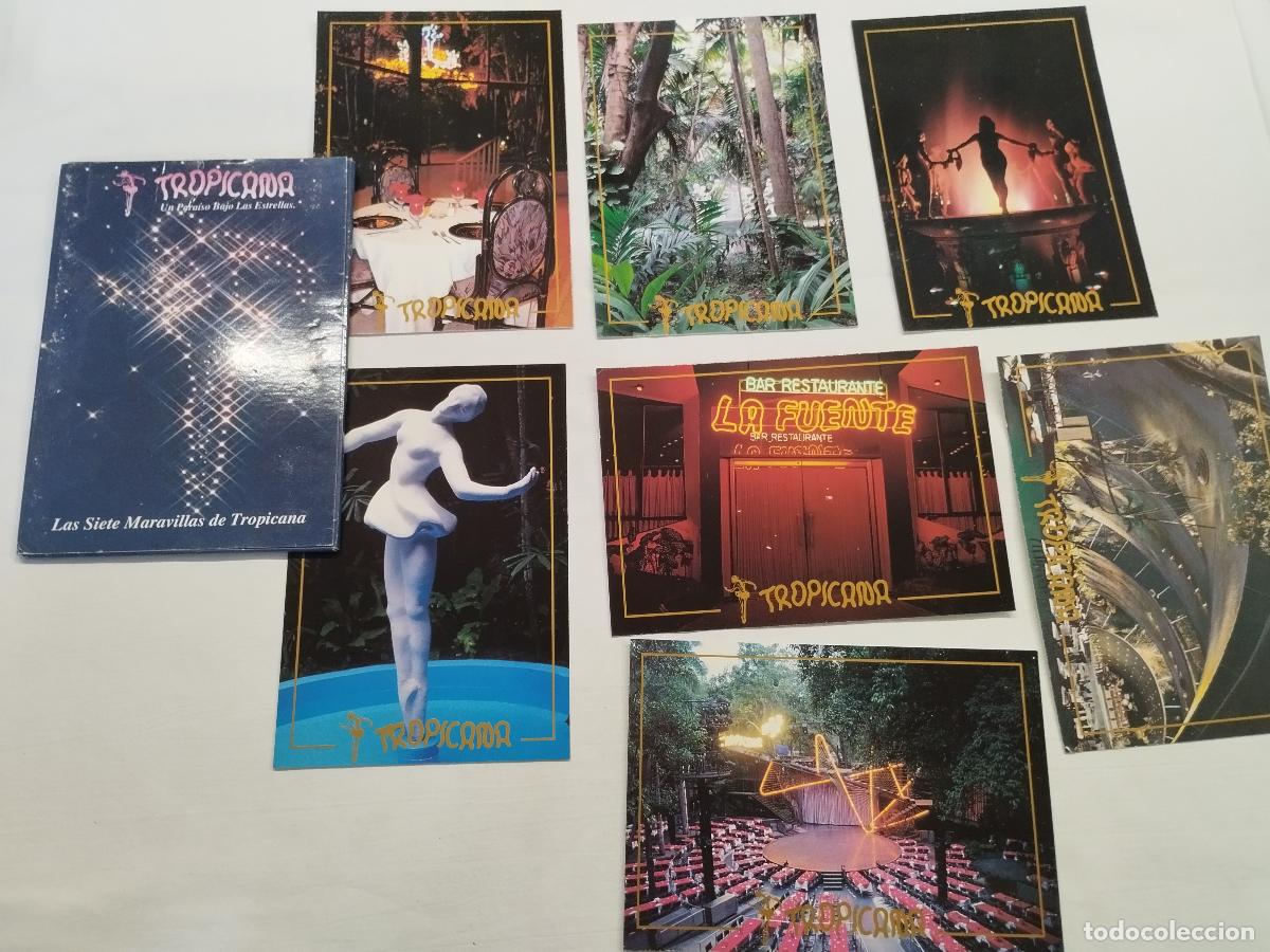 Libri di seconda mano: CARPETA 7 POSTALES SOUVENIR DEL CABARET TROPICANA DE LA HABANA - CUBA - A&Ntilde;OS 80 - TROPICANA LA HABA