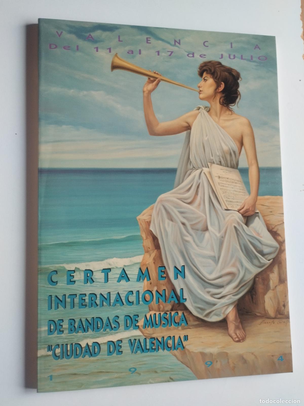 Libri di seconda mano: PROGRAMA / LIBRO OFICIAL: CERTAMEN INTERNACIONAL DE BANDAS DE M&Uacute;SICA &rdquo;CIUDAD DE VALENCIA&rdquo; 1994 - Ilu