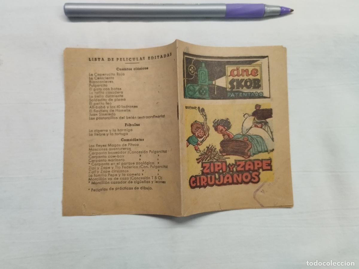 Libros: ANTIGUO FOLLETO CAT&Aacute;LOGO CINE SKOB - ZIPI Y ZAPE CIRUJANOS POR ESCOBAR - A&Ntilde;OS 50 - Josep Escobar.