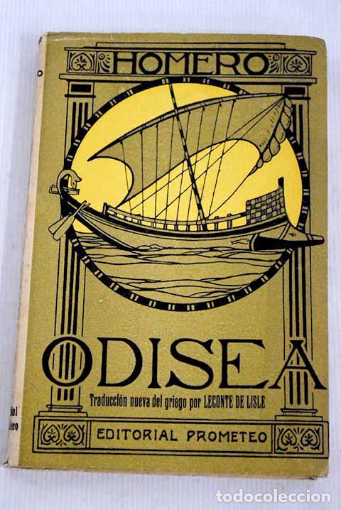 Libros: Odisea: [Himnos hom&eacute;ricos; Epigramas; La batracomiomaquia], tomo I.- Homero
