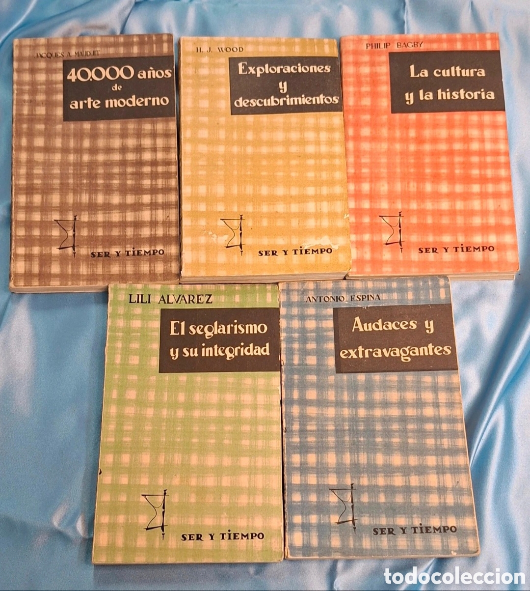 Libros: Lote de 5 libros vintage &ndash; Serie con textos cl&aacute;sicos