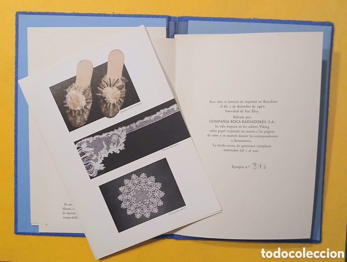 Libros: Las Monograf&iacute;a de Arte Roca, El encaje. - Foto 6