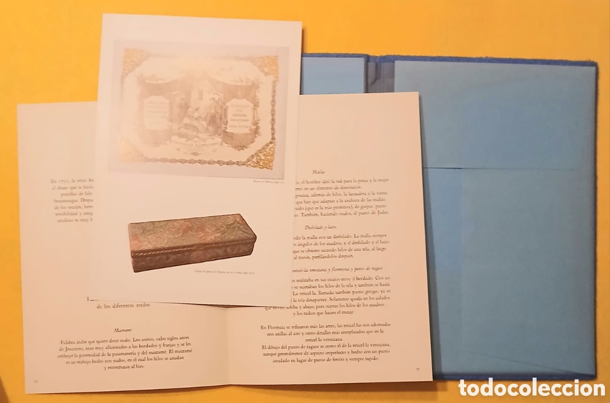 Libros: Las Monograf&iacute;a de Arte Roca, El encaje. - Foto 7