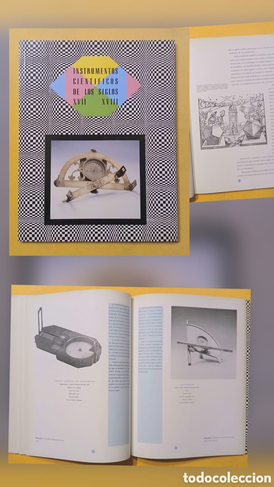 Libros: instrumentos cientificos de los siglos XVII Y XVIII