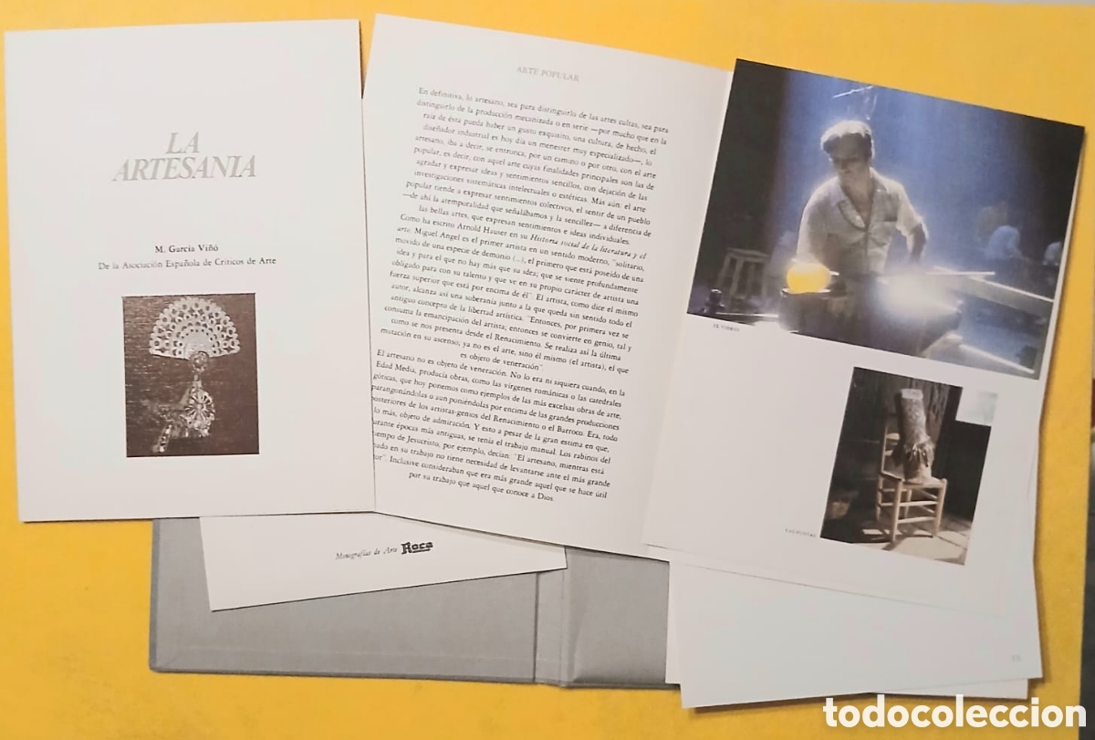 Libros: Las Monograf&iacute;a de Arte Roca, la artesan&iacute;a. - Foto 3