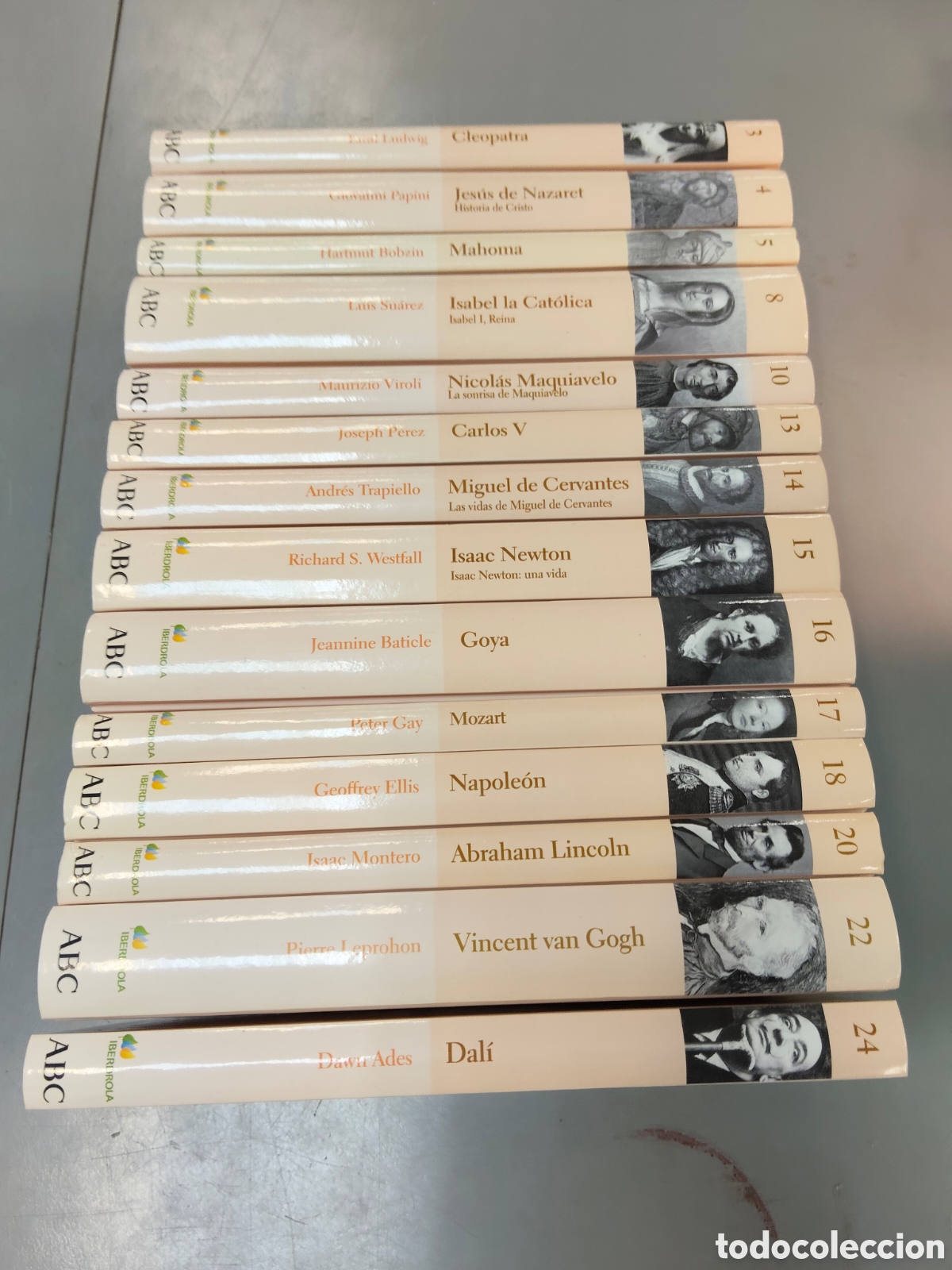 Libros: Colecci&oacute;n libros personajes de la Historia