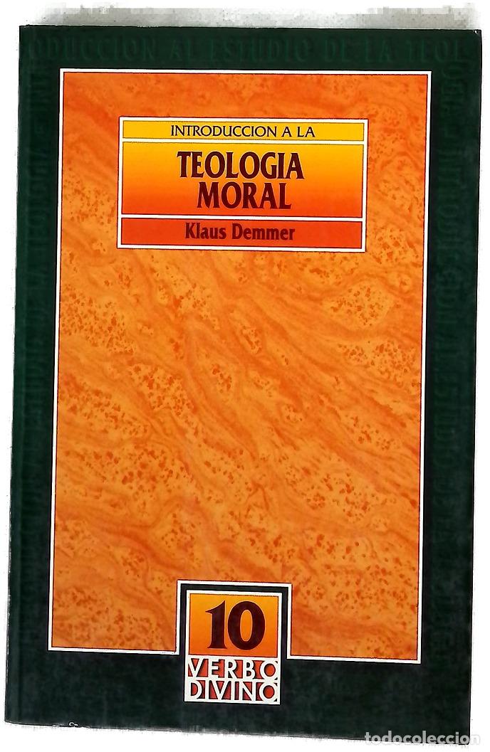 Libros: Introducci&oacute;n a la teolog&iacute;a moral