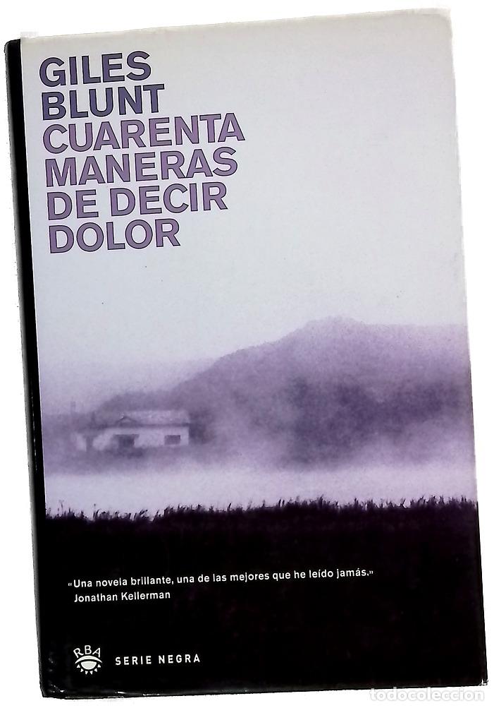 Libros: Cuarenta maneras de decir dolor