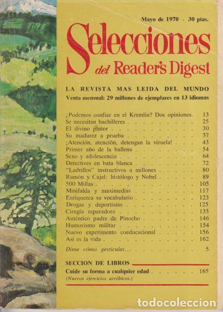 books: SELECCIONES DEL READER'S DIGEST MAYO 1970 - Selecciones Del Reader's Digest