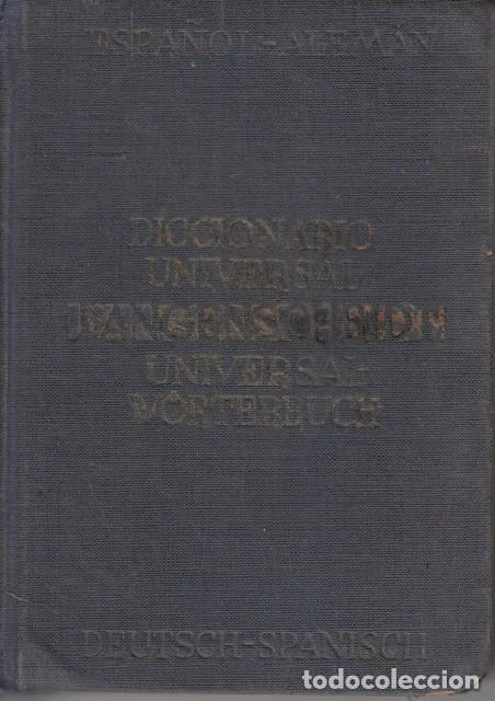 books: Diccionario Universal. Langenscheidts Universal W&ouml;rterbuch. Spanisch. Spanisch-Deutsch - LANGENSCHEI