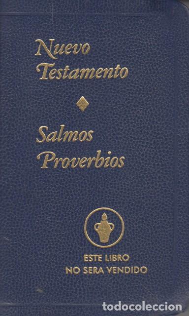 Livres: NUEVO TESTAMENTO. SALMOS Y PROVERVIOS - LOS GEDEONES INTERNACIONALES
