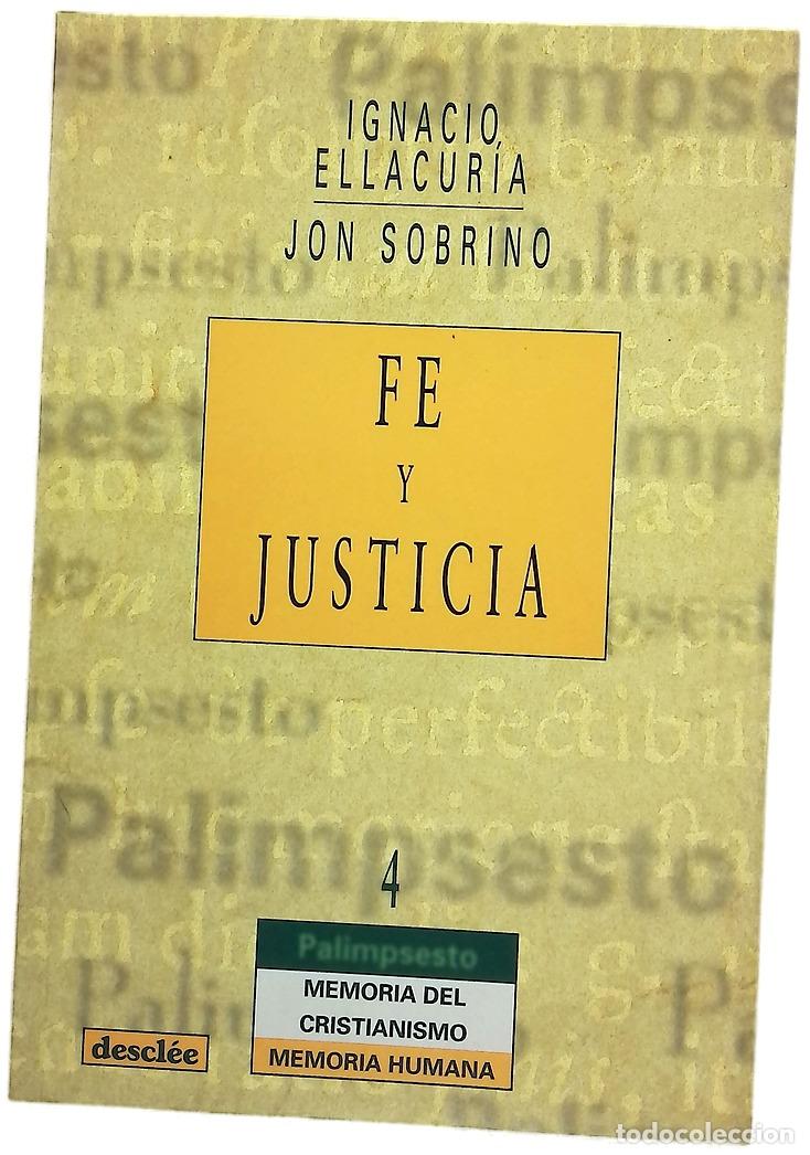 Libros: Fe y justicia - Ellacur&iacute;a, Ignacio; Sobrino, Jon