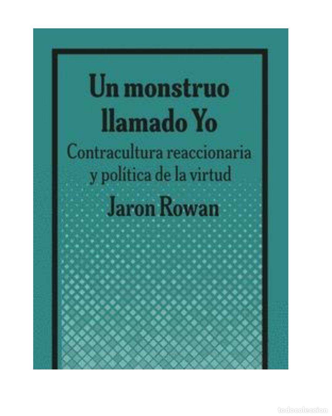Libros: Un monstruo llamado Yo -