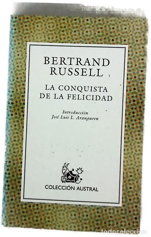 Libros: La conquista de la felicidad