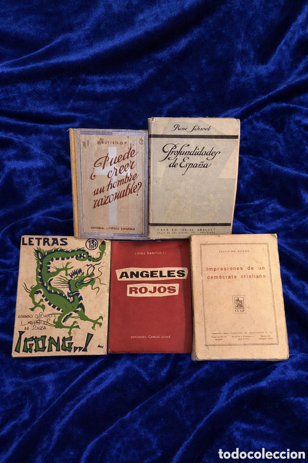 Libros: Conjunto de 5 libros antiguos - Foto 11