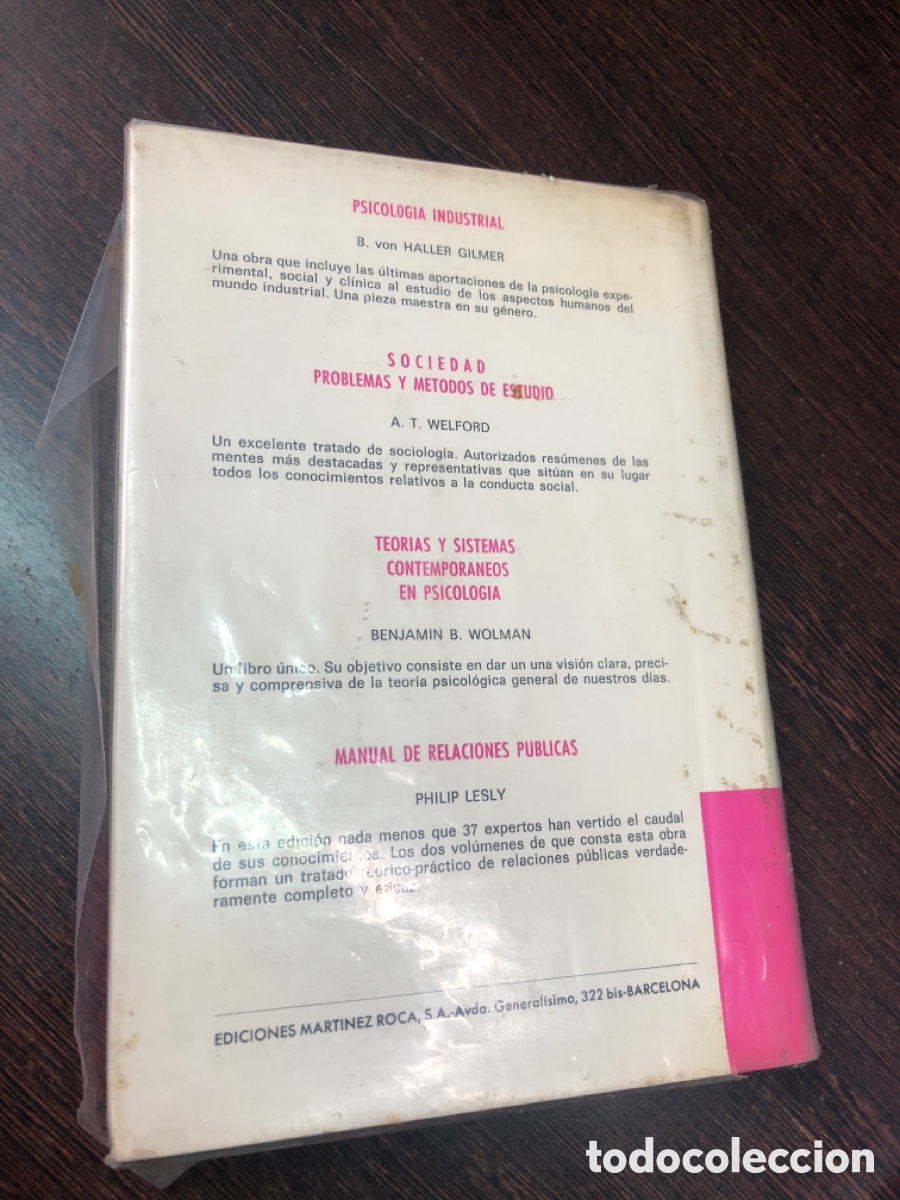 Libros: PSICOLOGIA SOCIAL JACK H CURTIS EDICIONES MARTINEZ ROCA - Foto 4
