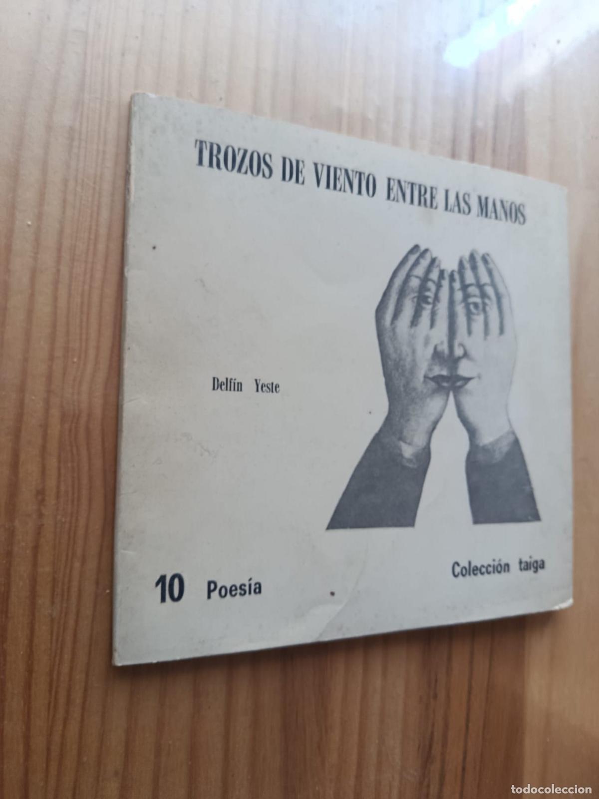 Libros: Trozos de viento entre las manos (DEDICADO Y FIRMADO POR EL AUTOR) - DELF&Iacute;N YESTE.