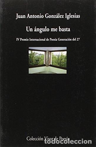 Libros: Un &aacute;ngulo me basta - Juan Antonio Gonz&aacute;lez Iglesias