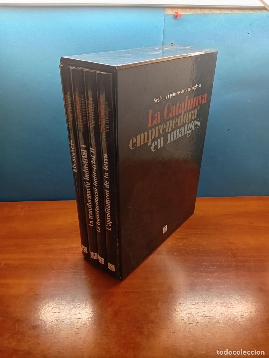 Libros: LA CATALUNYA EMPRENEDORA EN IMATGES.-4 VOLS-ENCICLOP&Egrave;DIA CATALANA