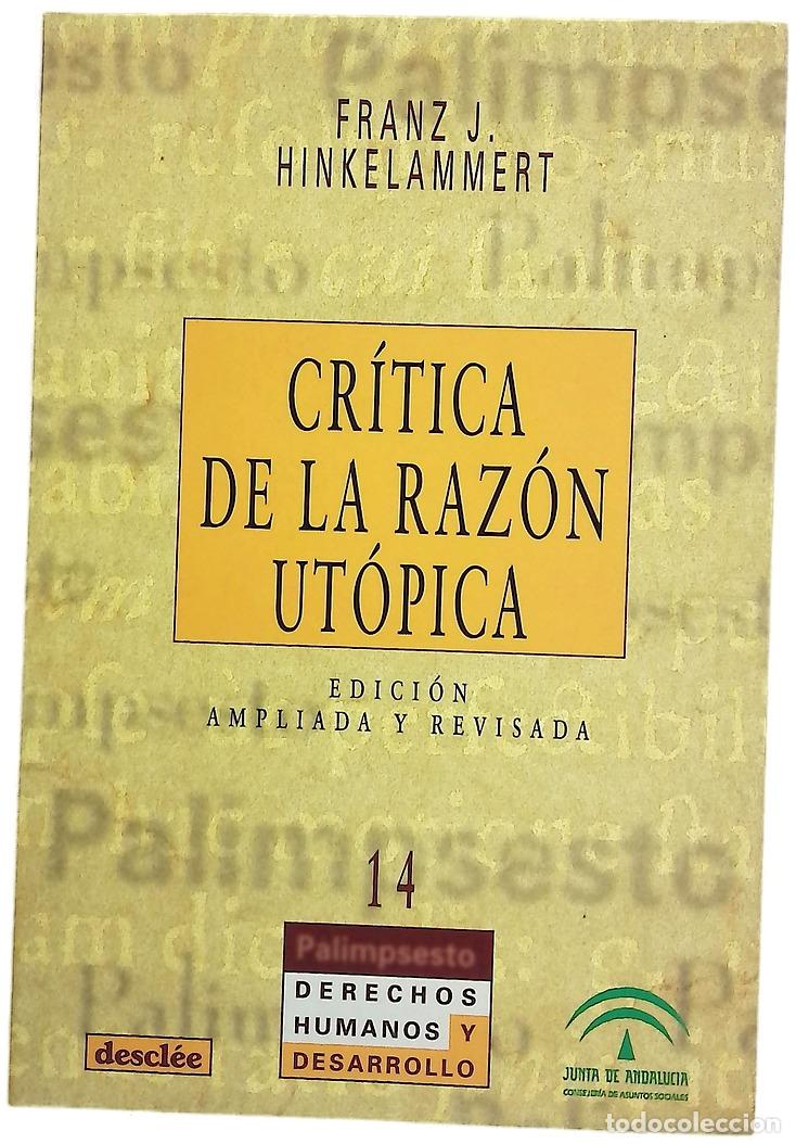 Libros: Cr&iacute;tica de la raz&oacute;n ut&oacute;pica