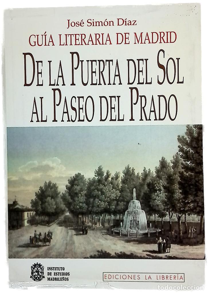 Libros: Gu&iacute;a literaria de Madrid.